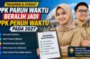 PPPK Paruh Waktu Beralih Jadi Penuh Waktu, Ini Tahapan yang Berlaku
