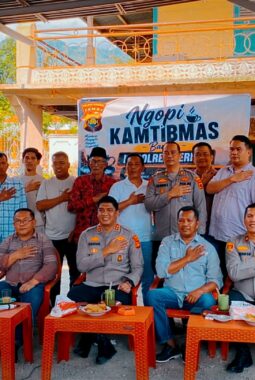 Kapolres Kerinci Gelar Ngopi Kamtibmas di Sungai Penuh, Ajak Masyarakat Perkuat Sinergi Jaga Keamanan