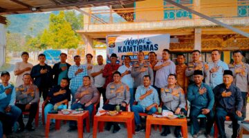 Kapolres Kerinci Gelar Ngopi Kamtibmas di Sungai Penuh