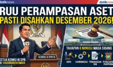 DPR Targetkan RUU Perampasan Aset Rampung Desember 2026
