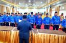 Foto prosesi pengambilan sumpah jabatan pejabat Kemenag Jambi