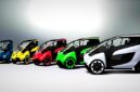 Toyota i-Road, konsep tiga roda yang memadukan karakter mobil dan sepeda motor.