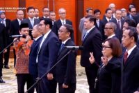 Pelantikan Pejabat Kemenkeu RI