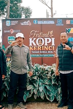Festival Kopi Kerinci Tanah Surga 2026 Resmi Ditutup, Monadi Dorong Kopi Jadi Penggerak Ekonomi