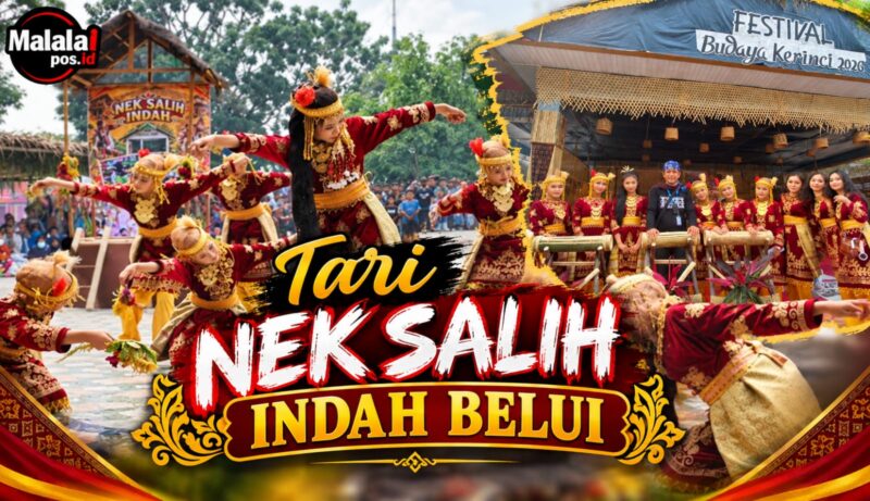 Tari Nek Salih Indah Memukau Pembukaan Festival Budaya Kerinci 2026