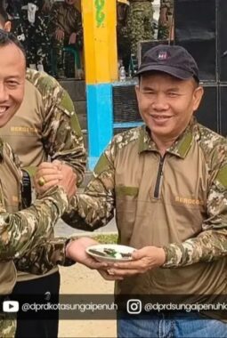 Wakil Ketua DPRD Sungai Penuh Hadiri Olahraga Bersama HUT TNI ke-81