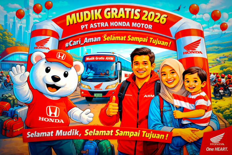 Gambar karikatur mudik gratis AHM