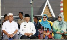 Wawako Azhar Hamzah Lepas Pawai Tarhib Ramadhan 1447 H di Lapangan Merdeka