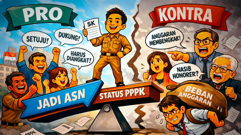 Gambar ilustrasi PPPK (AI)