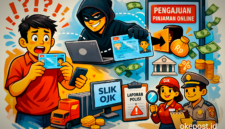 Gambar ilustrasi penipuan dengan menggunakan KTP. (AI)