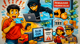 Gambar ilustrasi penipuan dengan menggunakan KTP. (AI)