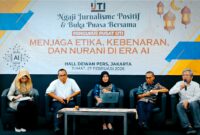 Poto : Ngaji Jurnalisme Positif dan Buka Puasa Bersama Pengurus Pusat IJTI