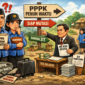 Gambar karikatur PPPK Paruh Waktu (sumber : AI)