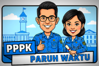 Poto : Karikatur Ilustrasi AI