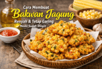 Gambar Ilustrasi Bakwan Jagung Renyah dan Gurih