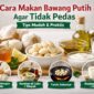 Gambar : Bahan campuran makan bawang putih
