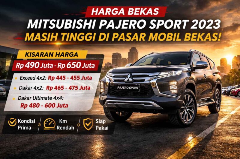 Gambar ilustrasi Mobil Pajero Bekas