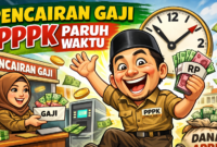 Gambar ilustrasi Pencairan Gaji PPPK Paruh Waktu