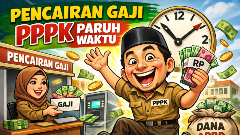 Gambar ilustrasi Pencairan Gaji PPPK Paruh Waktu