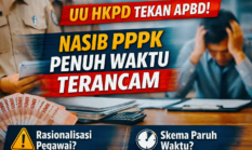 UU HKPD Tekan APBD, Pemda Mulai Hitung Ulang Nasib PPPK Penuh Waktu Kedepan