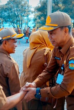 Perkuat Sinergi Pasca Lebaran, Pemkot Sungai Penuh Gelar Apel dan Halal Bihalal ASN