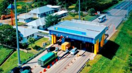 Pintu Jalan Tol Trans Sumatra