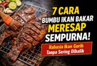 Gambar ilustrasi 7 Cara membuat ikan bakar sempurna