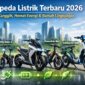 Gambar ilustrasi sepeda listrik