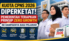 Kuota CPNS 2026 Diperketat, Pemerintah Terapkan Zero Growth, Ini Dampaknya bagi Pelamar