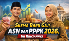 Skema Baru Gaji ASN dan PPPK 2026, Ini Rinciannya