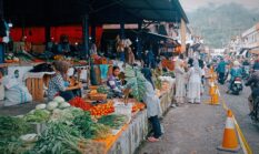 Pasca Penertiban, Kawasan Pasar Tanjung Bajure di Jalan M Yamin Kian Tertata