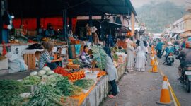 Pasar Tanjung Bajure Kota Sungai Penuh