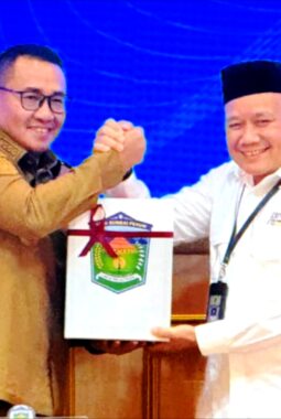 Wako Alfin Serahkan LKPD 2025 ke BPK Jambi, Tegaskan Komitmen Transparansi