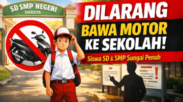 Pemkot Sungai Penuh Terbitkan Larangan Siswa SD-SMP Bawa Kendaraan Bermotor