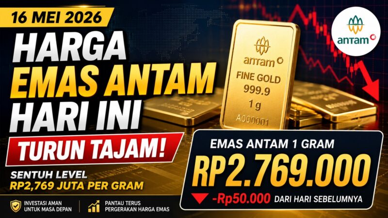 Gambar ilustrasi harga emas