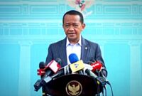 Menteri Energi dan Sumber Daya Mineral (ESDM), Bahlil Lahadalia di Istana. Dok Bakom