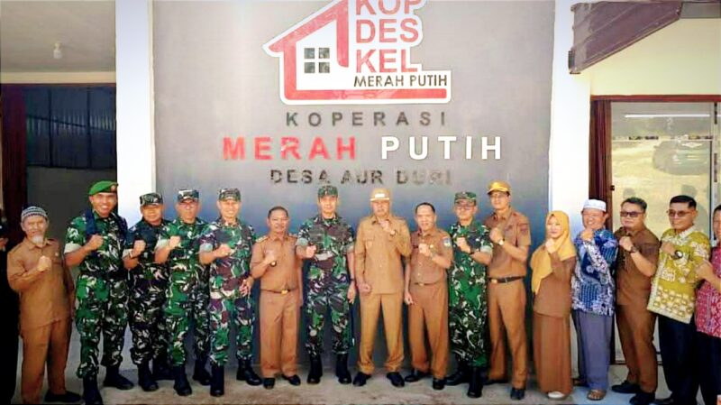 Wawako Sungai Penuh Tinjau Proyek Koperasi Merah Putih Bersama Danrem 042/Gapu