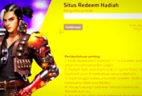 Kode redeem Free Fire