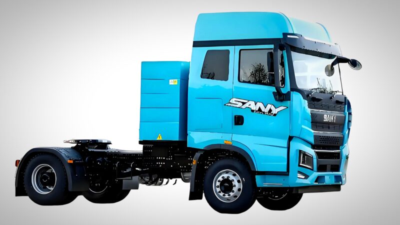 Gambar ilustrasi truck listrik china