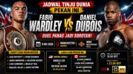 Jadwal Tinju Dunia pekan ini (AI)