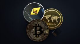 Gambar ilustrasi coin kripto