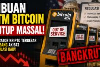 Gambar ilustrasi ATM Bitcoin