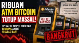 Gambar ilustrasi ATM Bitcoin