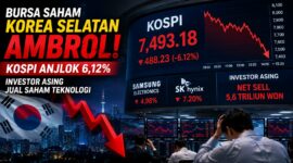 Gambar ilustrasi bursa saham