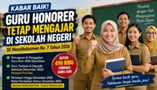Gambar ilustrasi Guru Honorer (AI)