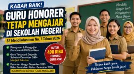 Gambar ilustrasi Guru Honorer (AI)