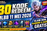 Kode Redeem MLBB ilustrasi AI