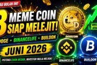 3 Meme Coin Teratas yang Layak Dipantau pada Juni 2026 (ilustrasi)