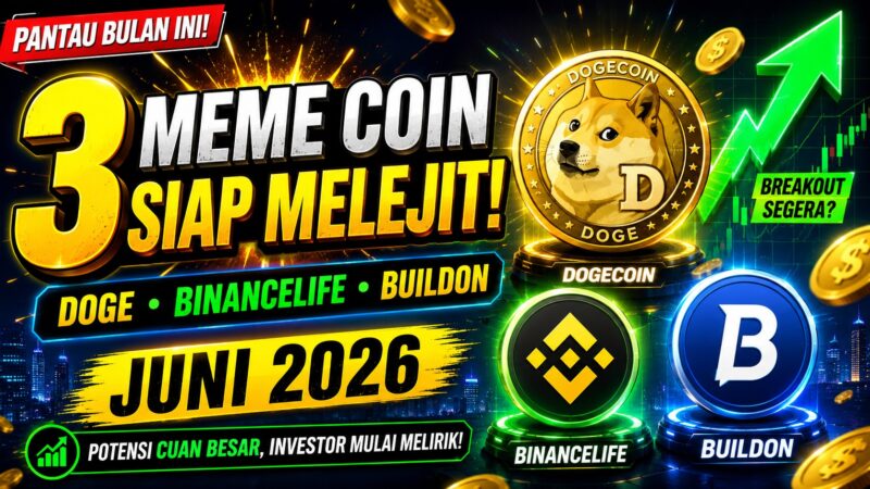 3 Meme Coin Teratas yang Layak Dipantau pada Juni 2026 (ilustrasi)