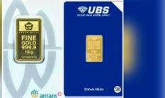 Harga emas UBS-Galeri24 di Pegadaian Kamis pagi turun, Antam stabil